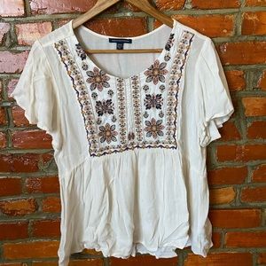 AE Embroidered Top